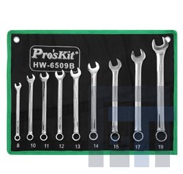 Набор из 9 комбинированных ключей Proskit HW-6509B