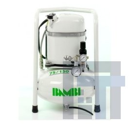 Бесшумный масляной компрессор Bambi MD75/150V