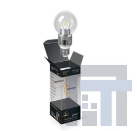 Диммируемая светодиодная лампа gauss шар прозрачный 5W Varton HA105202105-D