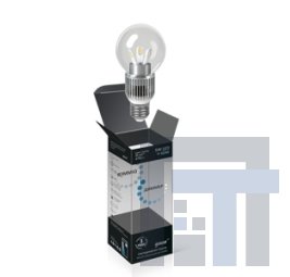 Диммируемая светодиодная лампа gauss шар прозрачный 5W Varton HA105202205-D