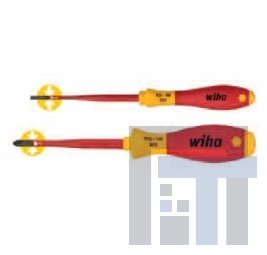 Набор отверток Wiha SoftFinish electric slimFix шлиц/Phillips SB3201S201
