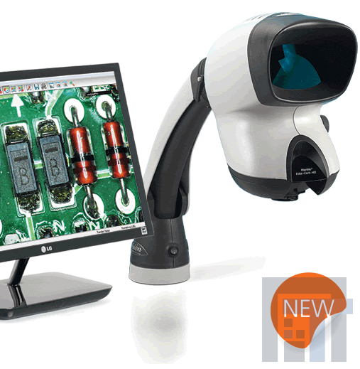Стереомикроскоп для оптического контроля Mantis Elite-Cam HD (универсальный штатив)