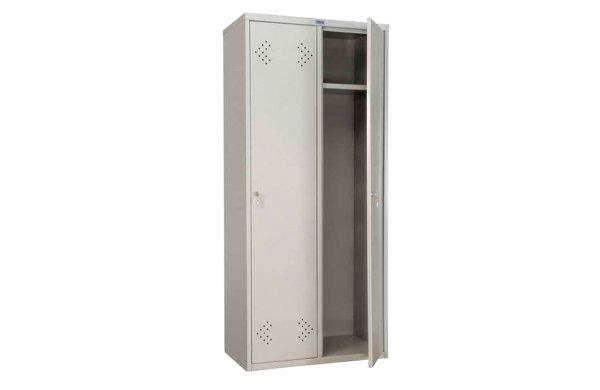 Металлический шкаф для одежды ПРОМЕТ ПРАКТИК LS-21-80