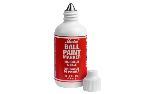 Маркер универсальный для трудных поверхностей Markal  BALL PAINT MARKER - Low Corrosion Colors