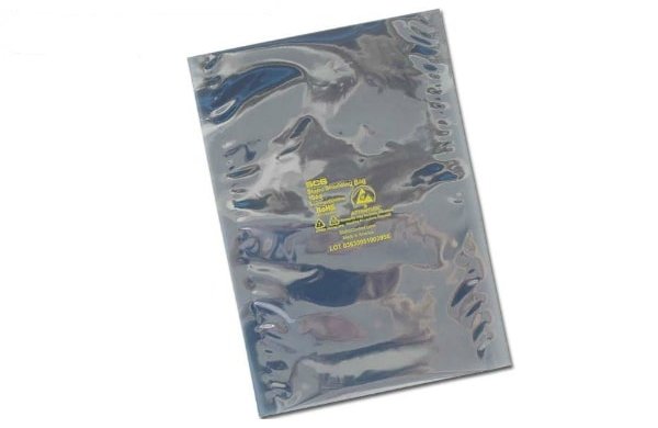 Металлизированный (внутри) антистатический пакет DescoEurope 1001818-1000 серия, 455 мм x 455 мм
