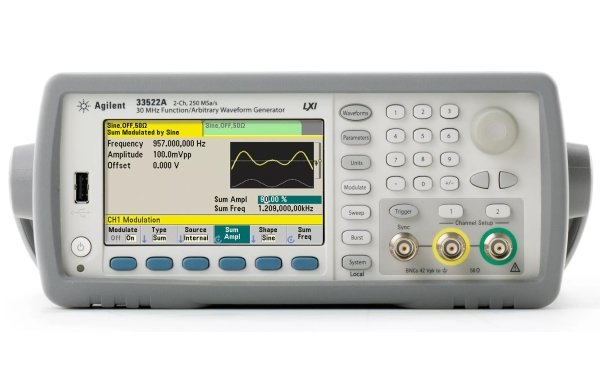Генератор сигналов сложной/произв. формы до 30 МГц, 1 канал 33521А