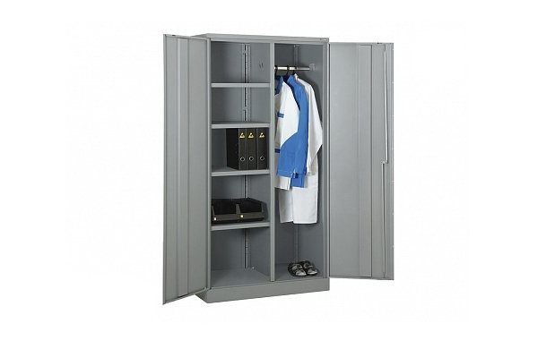 Металлический шкаф для одежды Viking ШК-2