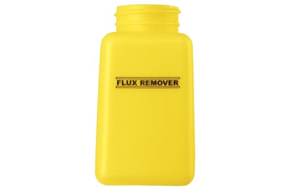Дозатор Desco Europe 35591, только бутылка,желтый, 180мл, маркировка Flux remover