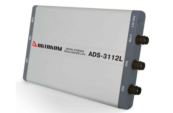 Двухканальный USB осциллограф Актаком ADS-3112L