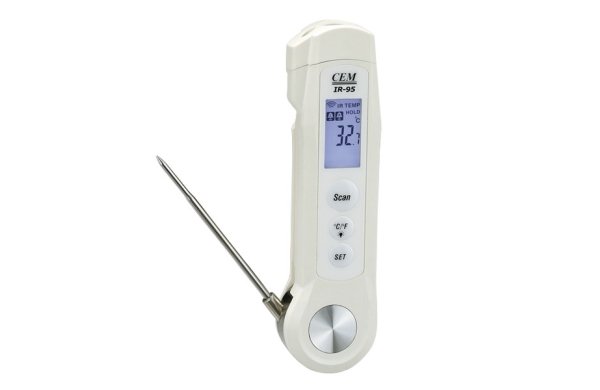 Инфракрасный термометр для определения температуры продуктов питания CEM IR-97