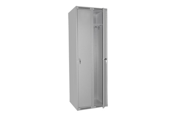 Металлический шкаф гардеробный ШМС-281(600) (заклепки)