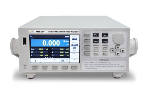 Измеритель электрической мощности цифровой АКИП-2501