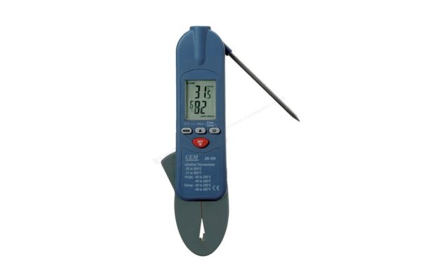 Термометр с термистровым щупом и ухватом CEM IR-99
