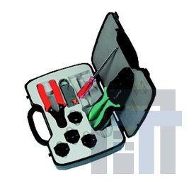 Набор инструментов для обжатия коаксиального кабеля Proskit 6PK-330K