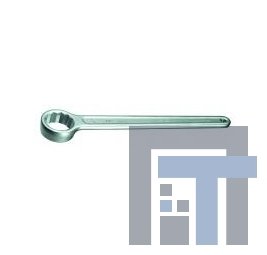 Односторонний ключ с прямым замкнутым зевом Knipex 00808002720