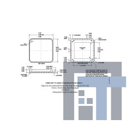 AD9637BCPZRL7-80 микросхема Octal, 12-Bit, 40/80 MSPS, Serial LVDS, 1.8 V Analog-to-Digital Converter