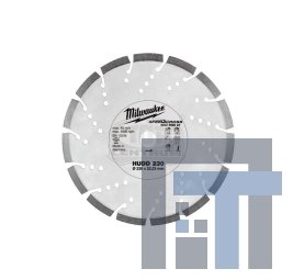 Алмазный диск для твердых материалов HUDD Milwaukee 4932399819