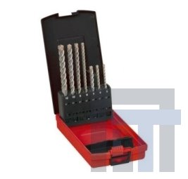 Набор сверел SDS-plus (7 штук) Milwaukee 4932352051