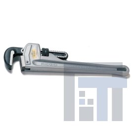 Алюминиевый прямой трубный ключ Ridgid для труб диаметром от 3-х до 168 мм