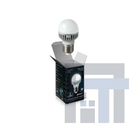 Светодиодная лампа gauss шар матовый 6W Varton EB105102206