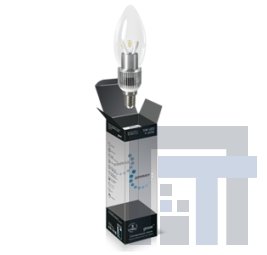 Диммируемая светодиодная лампа gauss свеча прозрачная 5W Varton HA103201205-D