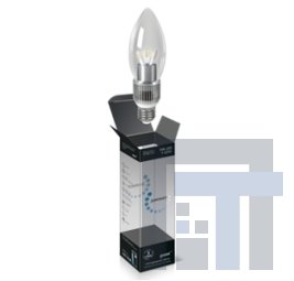 Диммируемая светодиодная лампа gauss свеча прозрачная 5W Varton HA103202205-D