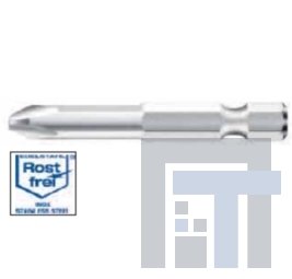 Бит из высококачественной стали, Phillips, форма E 6,3 Wiha 7041ST