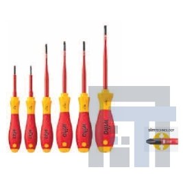 Набор отверток Wiha SoftFinish electric slimFix TORX 3251 K6