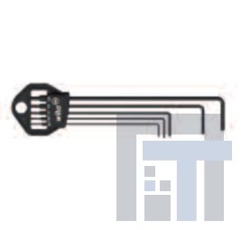 Набор шестигранных штифтовых ключей в держателе Classic Wiha 352 HM5B