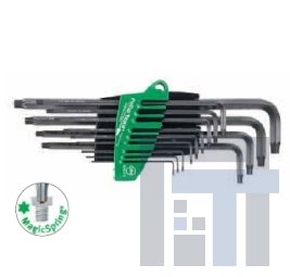 Набор штифтовых ключей TORX MagicSpring в держателе ProStar Wiha 366R SZ13