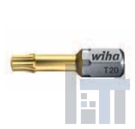 Бит TiN Torsion, TORX, форма C 6,3 Wiha 7015 TiN