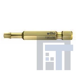 Бит HOT Torsion, TORX, форма E 6,3 Wiha 7045 HOT