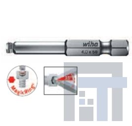 Бит Professional, шестигранник со сферической головкой, форма E 6,3 Wiha 7047R Z