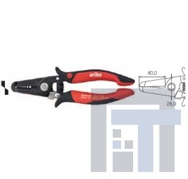 Съемник изоляции Electronic Wiha Z 49 2 03