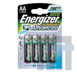 Аккумулятор Energizer HR6 2000 mAh BL4