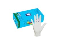 Перчатки смотровые нитриловые Safe&Care AN315 белые (50 пар/уп) (XS)