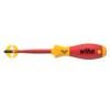 Отвертка диэлектрическая шлицевая Wiha SoftFinish 3241