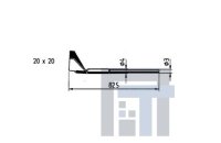 ERSA 452QDLF200 (422QD4)  насадка  к термопинцету Ersa ChipTool