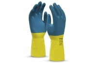 Перчатки для защиты от химических воздействий и микроорганизмов Manipula Specialist СОЮЗ LN-F-05