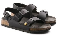 Антистатические сандалии черные Birkenstock Milano ESD 634790