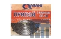 Трубчатый припой ASAHI Sn61, 1,0мм, спир. 6 гр.