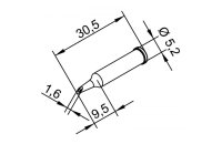 Наконечник ERSA 102WDLF16  (к iTool, iTool nano)