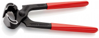 Кусачки торцевые плотницкие, 210 мм, фосфатированные, обливные ручки Knipex 50 01 210