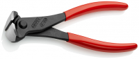 Кусачки торцевые, 180 мм, фосфатированные, обливные ручки Knipex 68 01 180