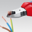 Бокорезы, 180 мм, хром, 2-комп ручки, проушина для страховки Knipex 70 05 180 T