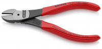 Бокорезы особо мощные, 140 мм, фосфатированные, обливные ручки Knipex 74 01 140