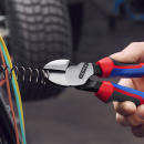 Бокорезы особо мощные, 200 мм, фосфатированные, 3-комп ручки, SB Knipex 74 02 200 SB