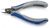 Бокорезы прецизионные, округлая головка, 125 мм, 2-комп ручки…2 Knipex 79 22 125