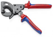 Кабелерез с трещоткой, Ø 32 мм (240 мм², MCM 500), длина 250 мм Knipex 95 31 250