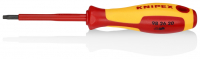 Отвёртка VDE TORX, TX20 x 80 мм, длина 185 мм, диэлектрическая Knipex 98 26 20
